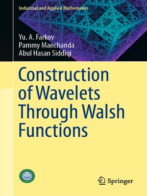 cover image of Construction of Wavelets Through Walsh Functions